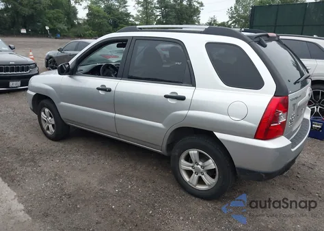 2010 Kia Sportage Lx from USA, damaged, VIN KNDKG3A49A7691982